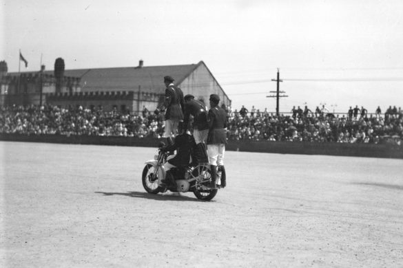 Vintage Vancouver Motorcycle Photos