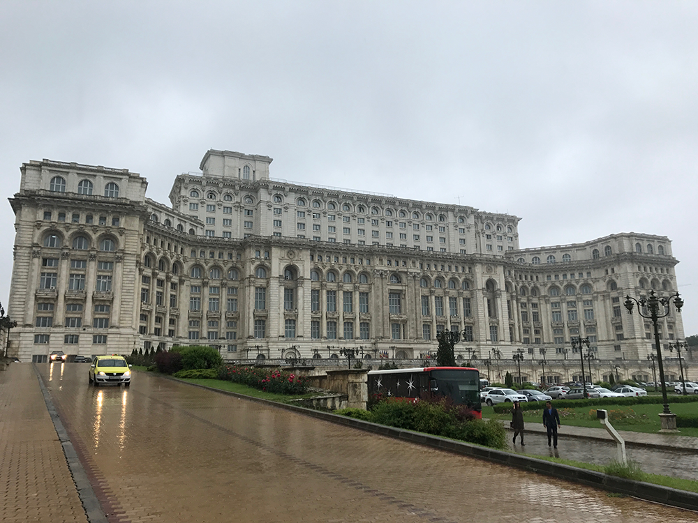 Parliament Building in Bucharest, Romania